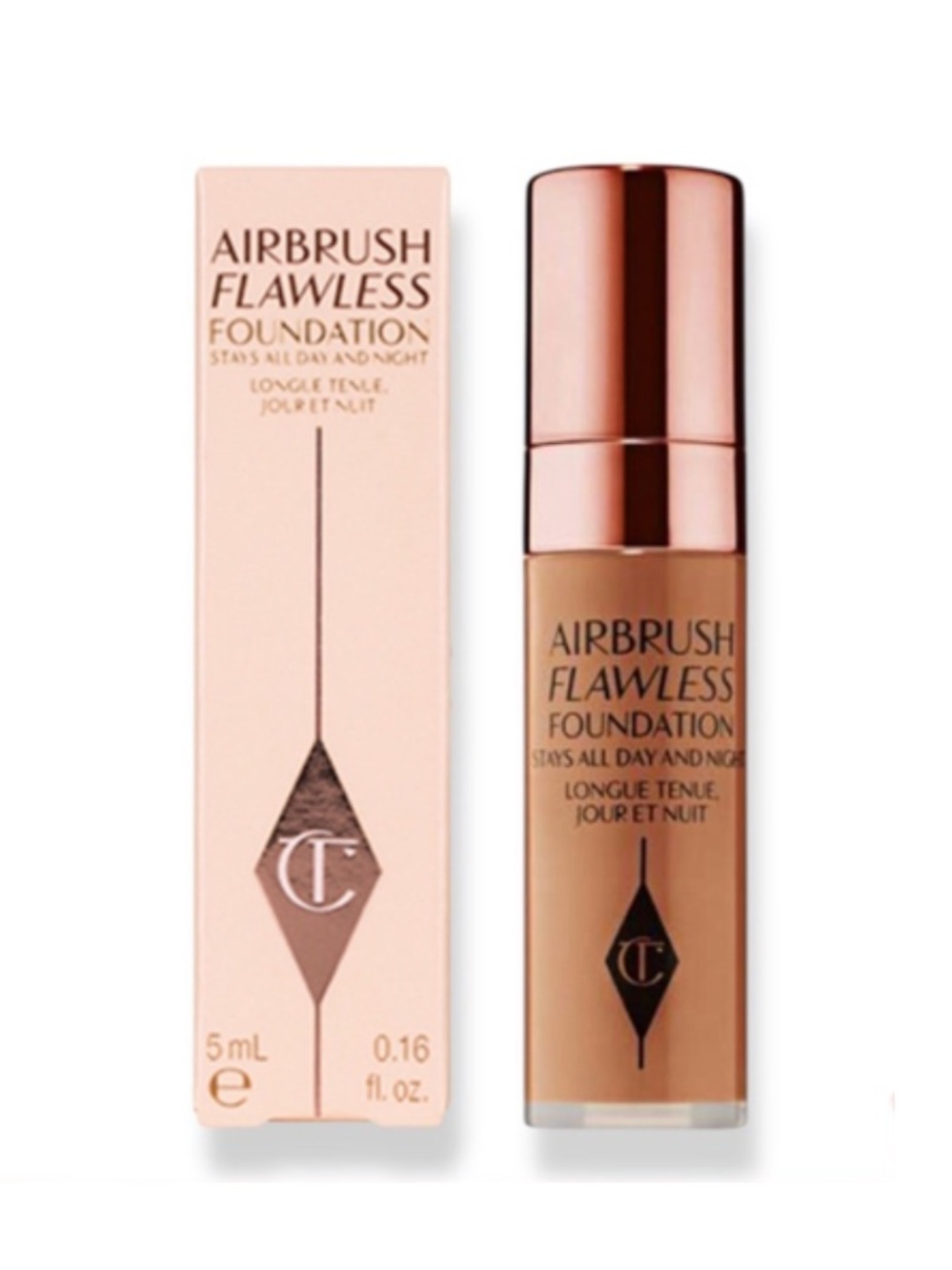 5 for 25⚡️Charlotte Tilbury 14N Airbrush Flawless Foundation 5ml NIB